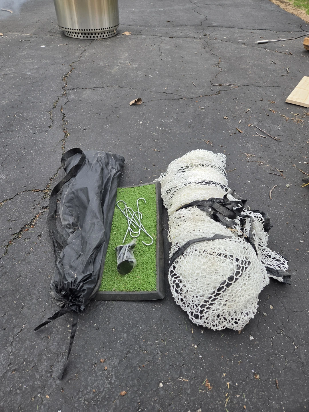 Golf Chipping Net and Mat Set