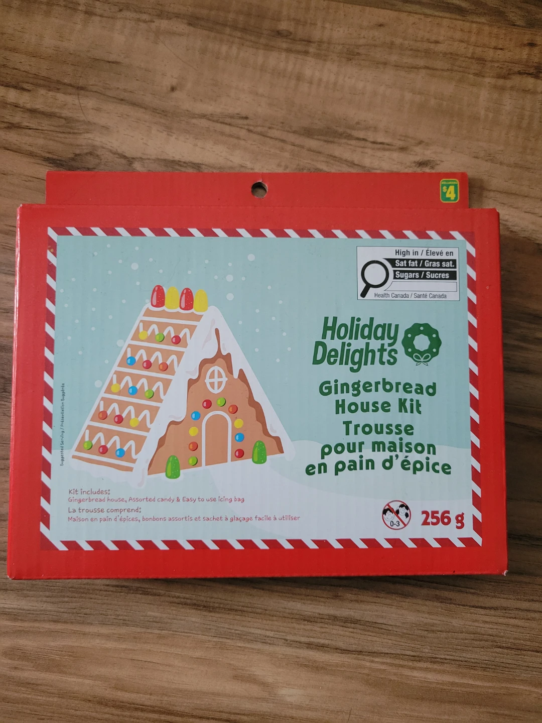 Holiday Delights Gingerbread House Kit 256g