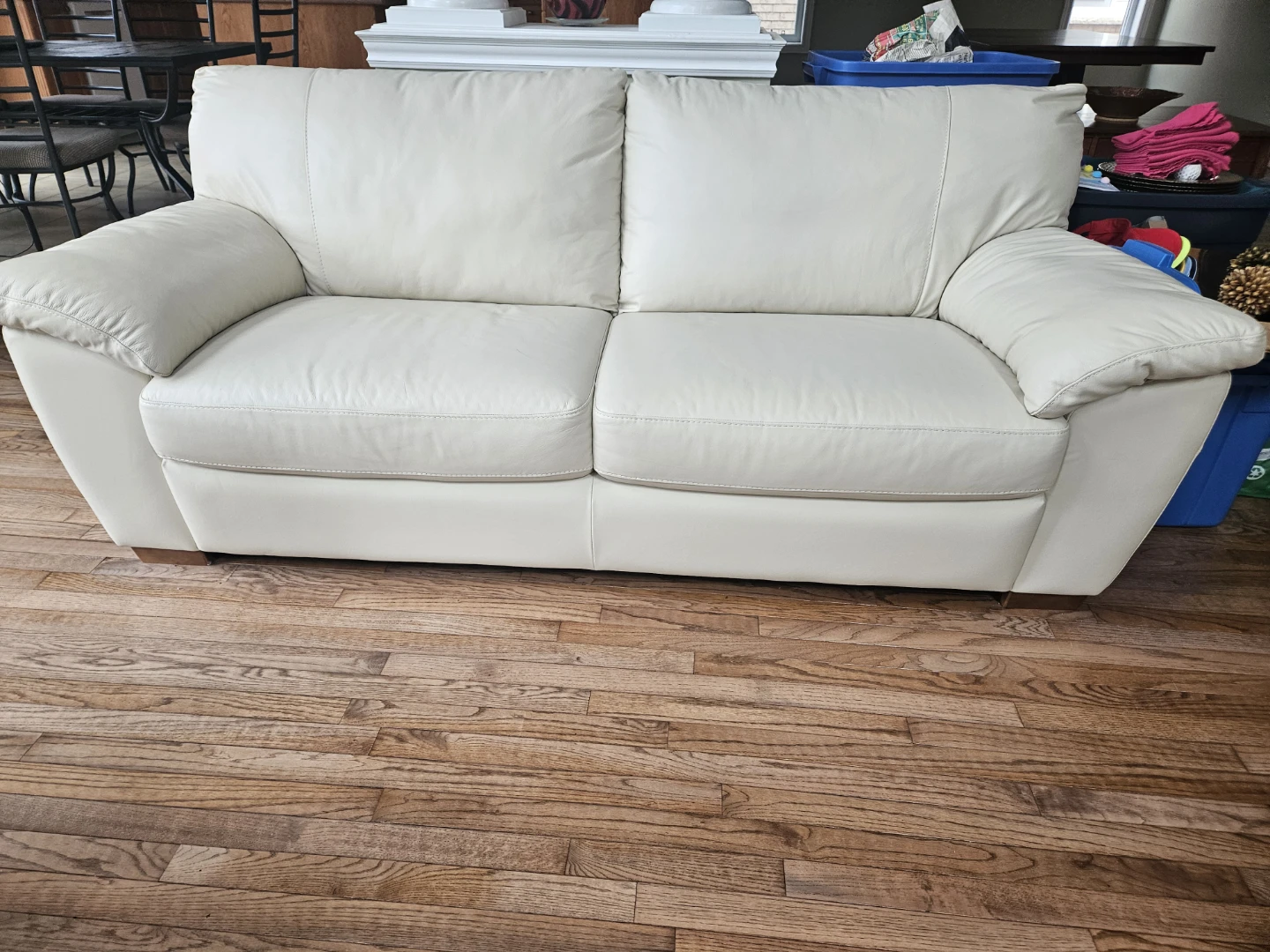 Cream & Black sofas, loveseats & swivel/recliner chair