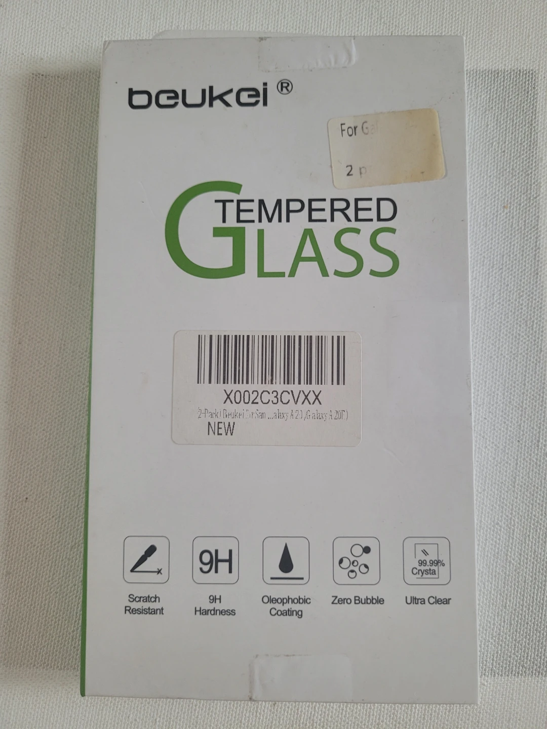 Samsung Galaxy A20/A21Beukei Tempered Glass Screen Protector