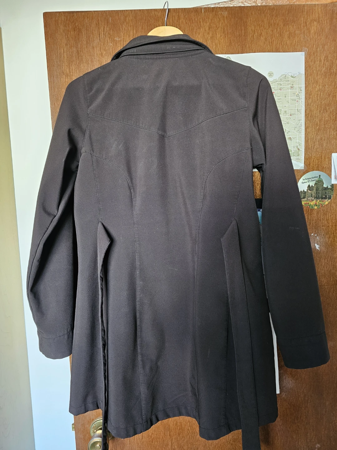 Cloudveil Women's Black Softshell Jacket with Belt - photo 2