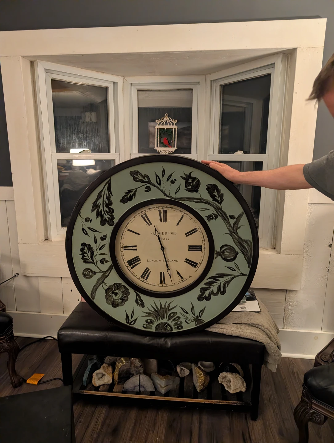 RUTHERFORD Clocks London England Wall Clock
