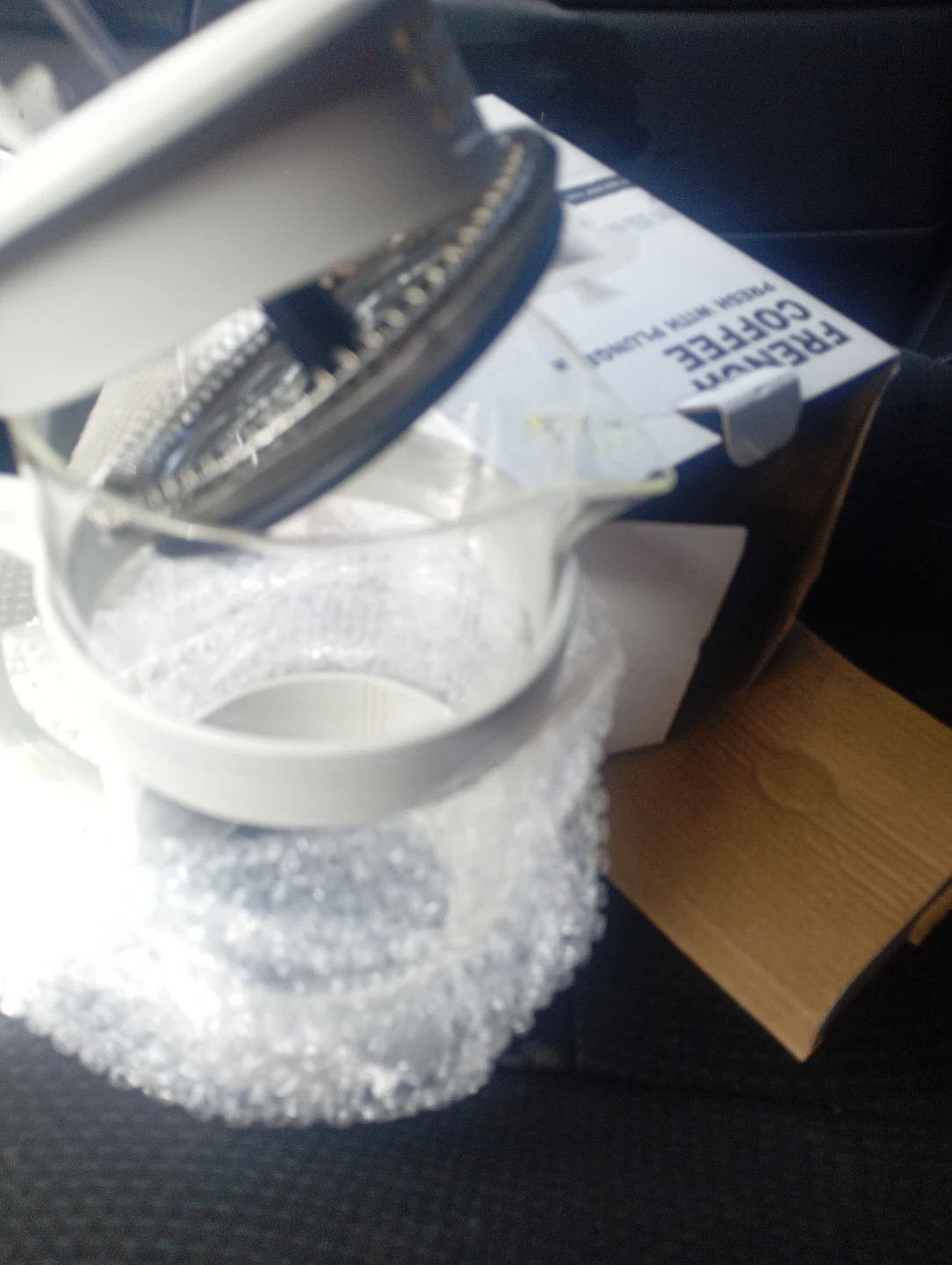 800ml Glass French Press Coffee Maker - photo 4