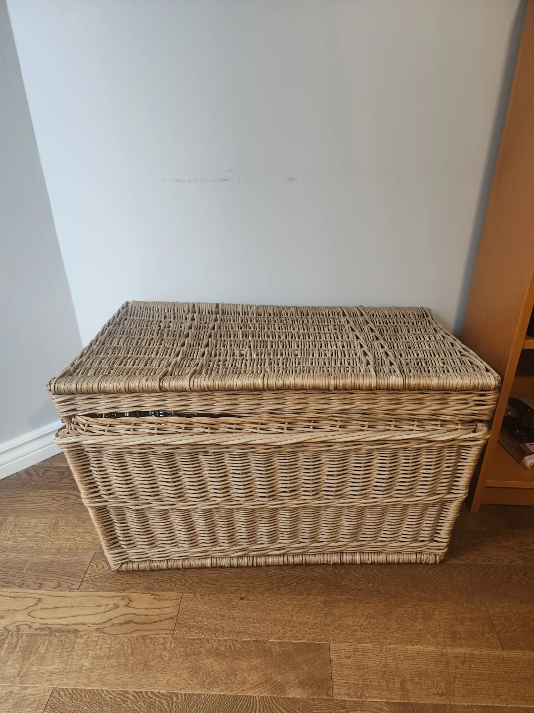 Wicker Storage Trunk