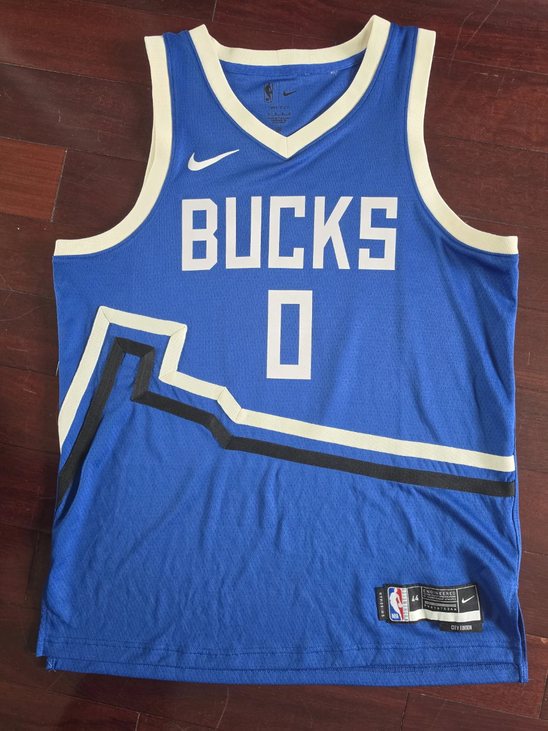 Nike Milwaukee Bucks Damian Lillard "0" Swingman Jersey Size M - photo 2