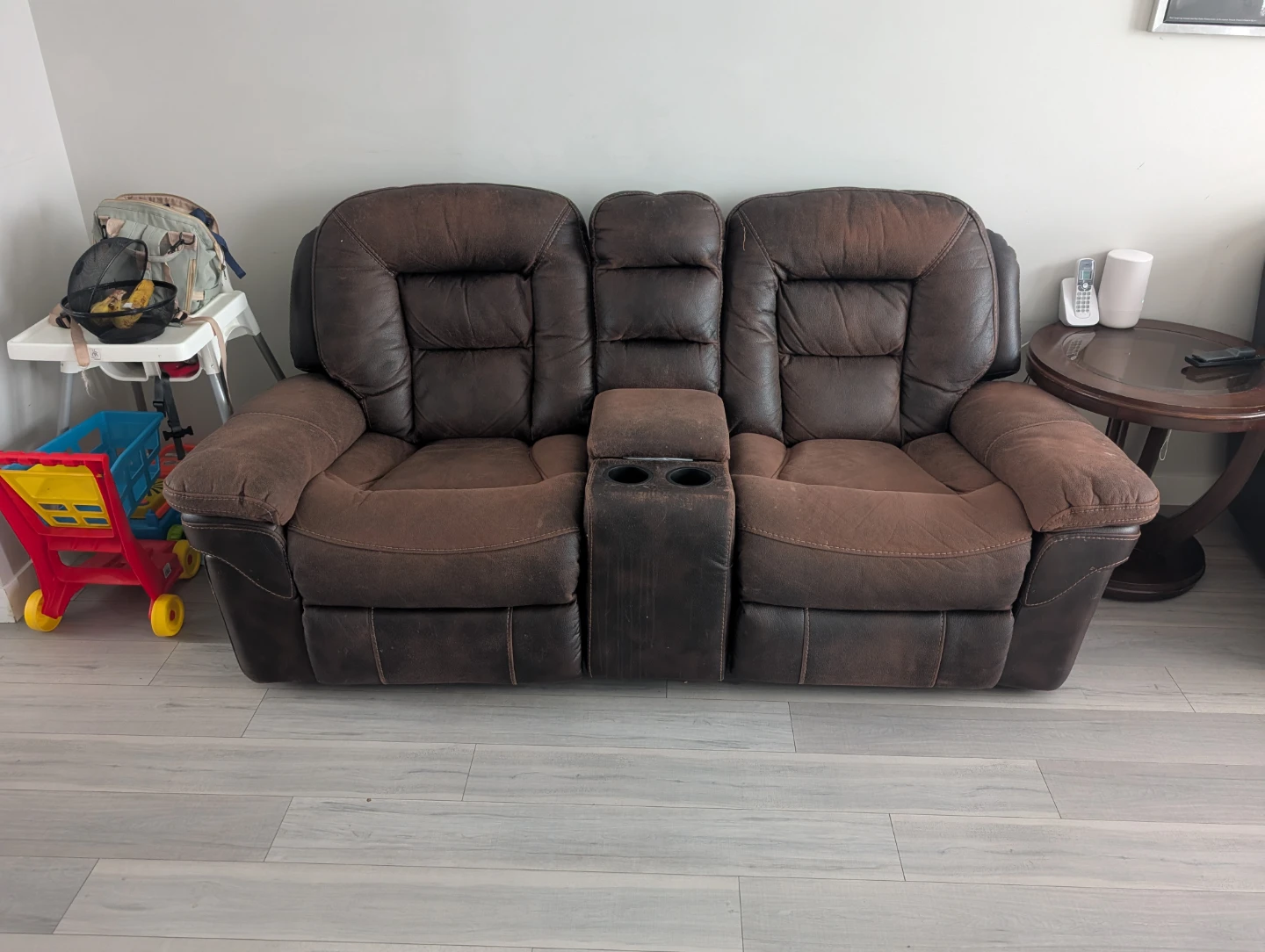 Sofa Set 3 and 2 piece with 2 tables - photo 3