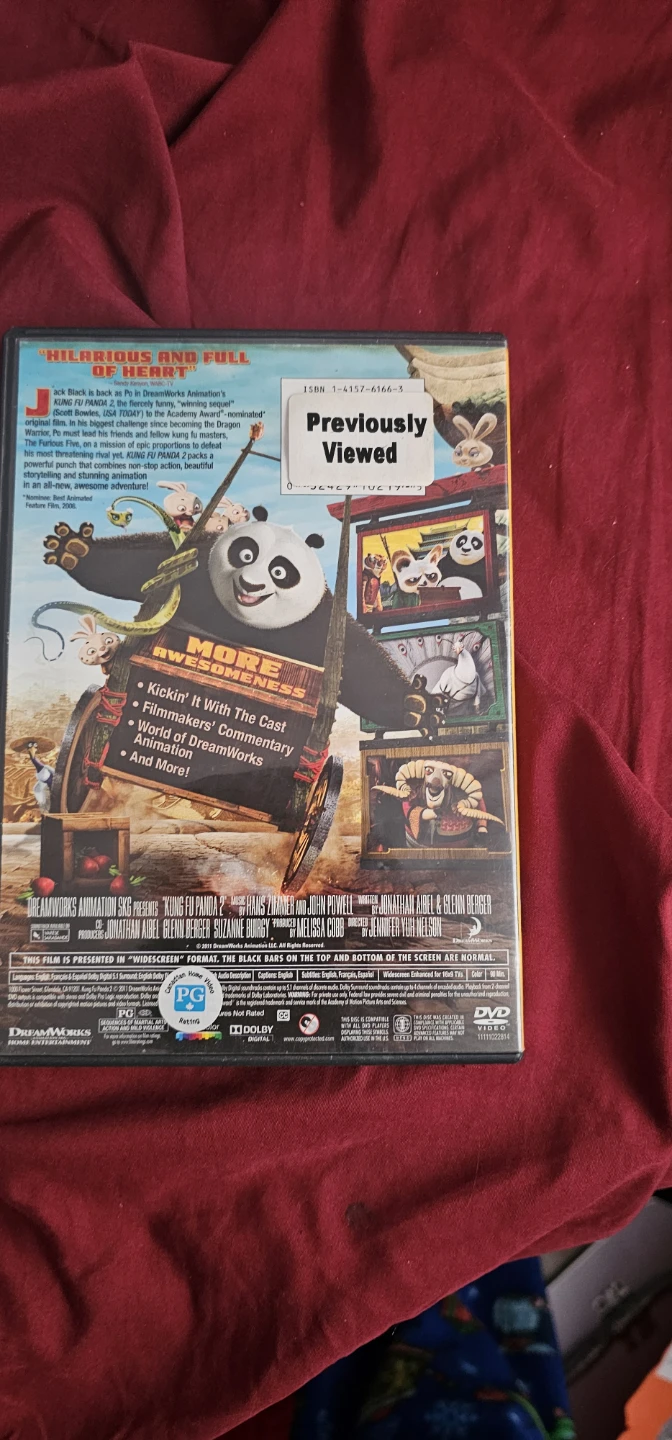 Kung Fu Panda 2 DVD - photo 3