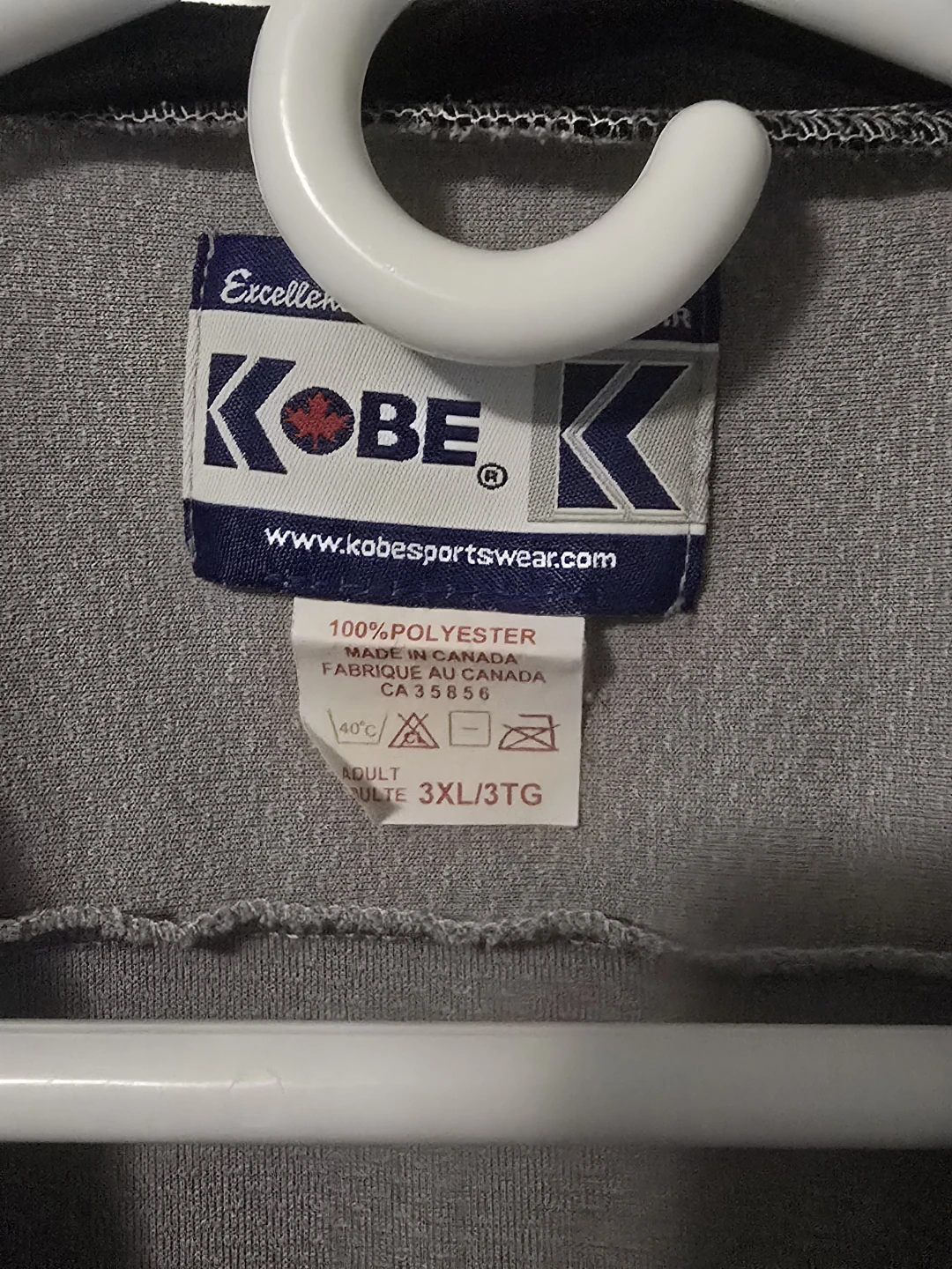 Kobe Sportswear Grey "Here For Beer" Hockey Jersey - photo 2