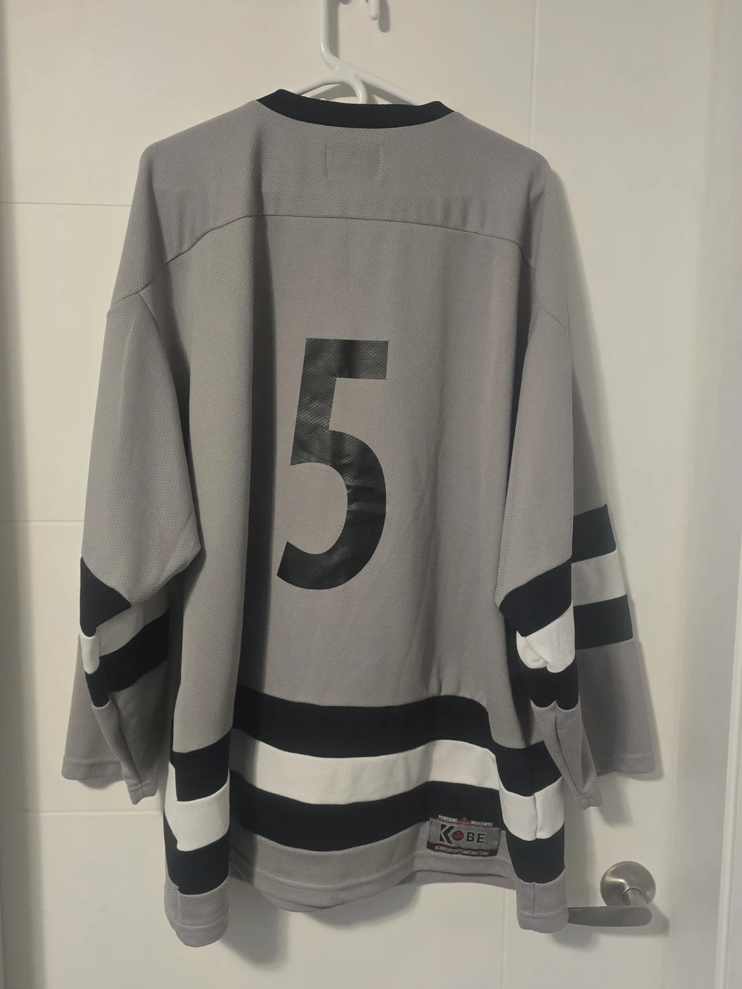 Kobe Sportswear Grey "Here For Beer" Hockey Jersey - photo 3