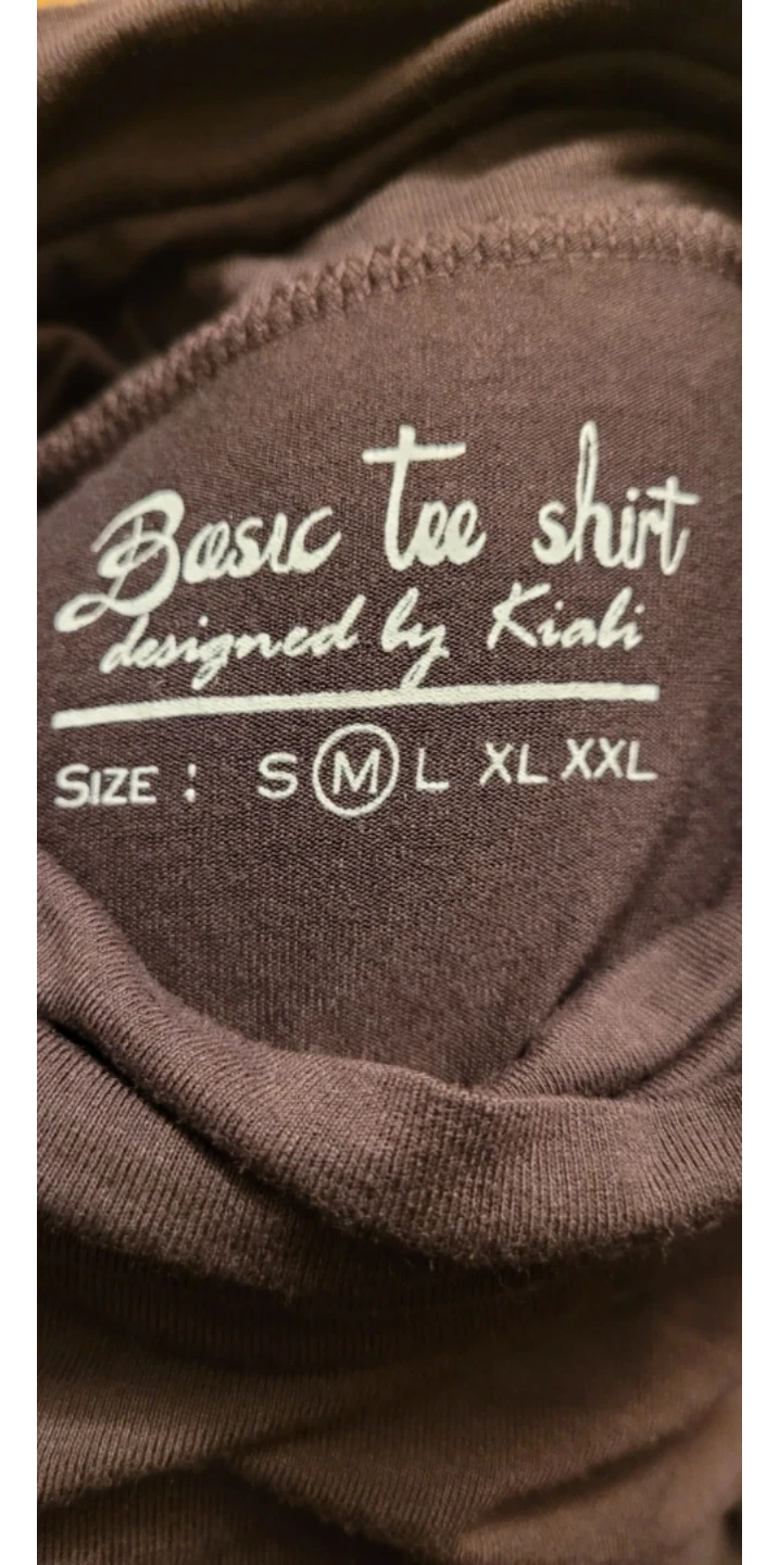 Kiali Basic Turtleneck Long Sleeve T-Shirt - Brown - photo 2