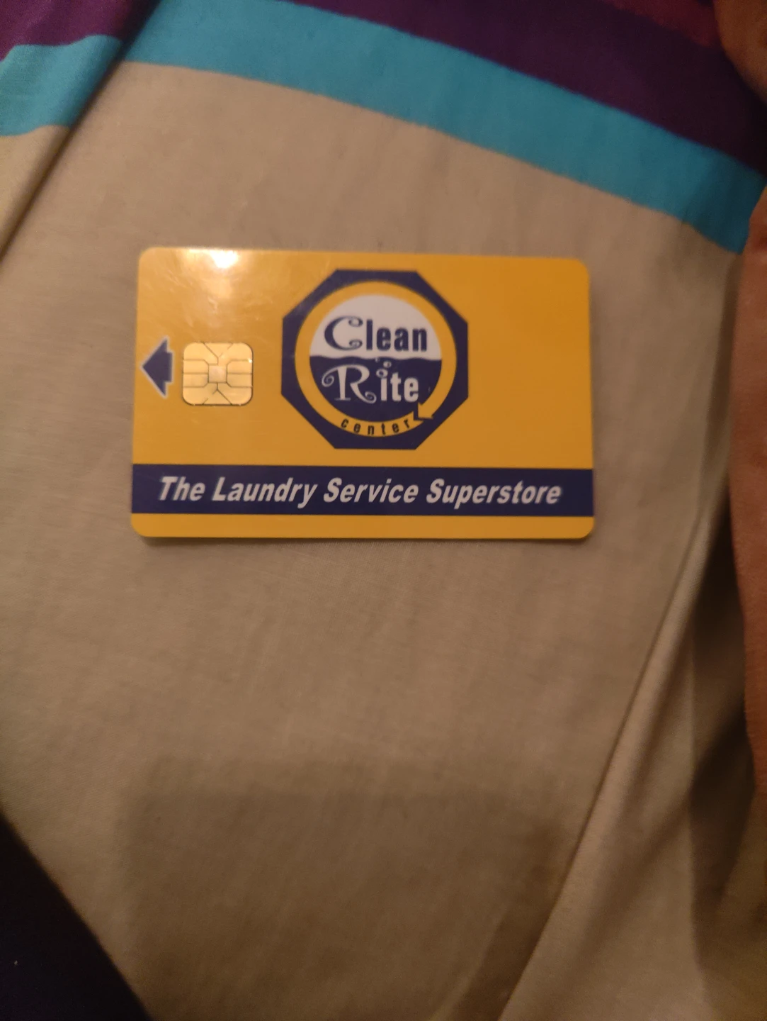 Clean Rite Center Laundry Service Superstore Card