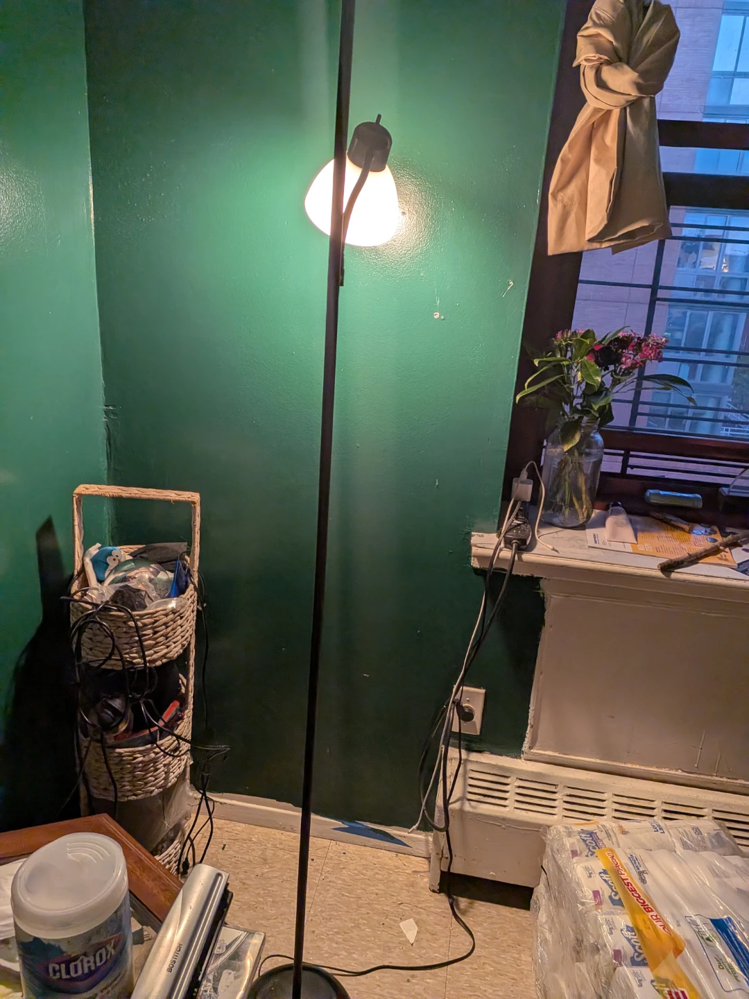Floor lamp with  Adjustable Reading Light — MOVE OUT SALE - photo 2