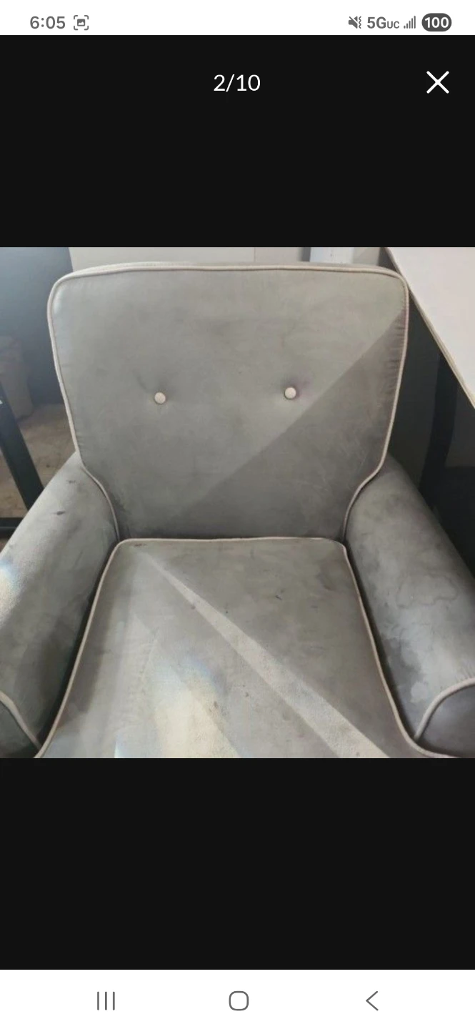 Rocking Chair Needs Clean Or Covers Otherwise Works Fine - photo 2