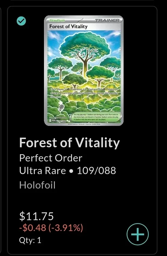Pokemon TCG Forest of Vitality - photo 3