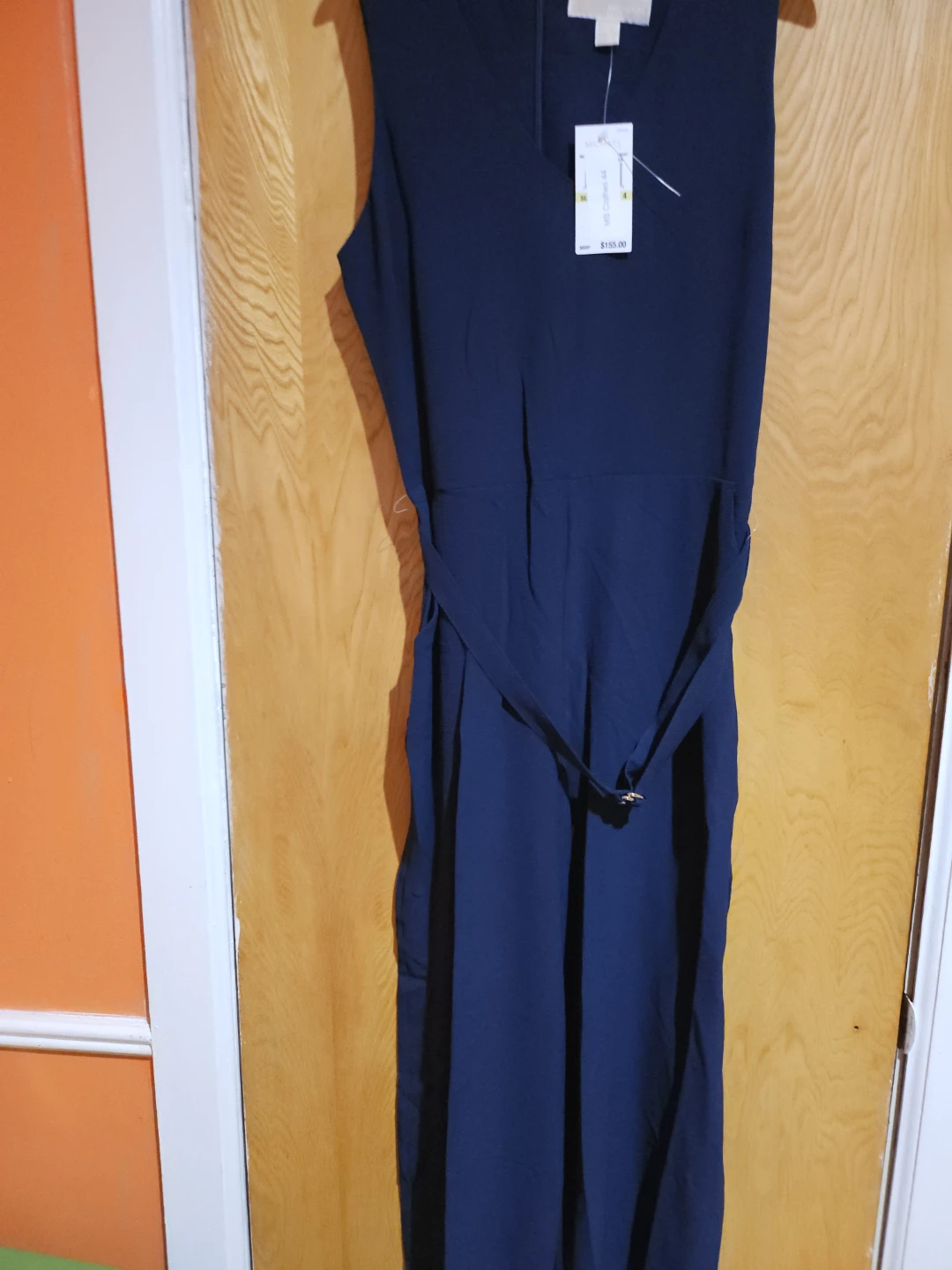 Michael Kors Navy Jumpsuit Size 4