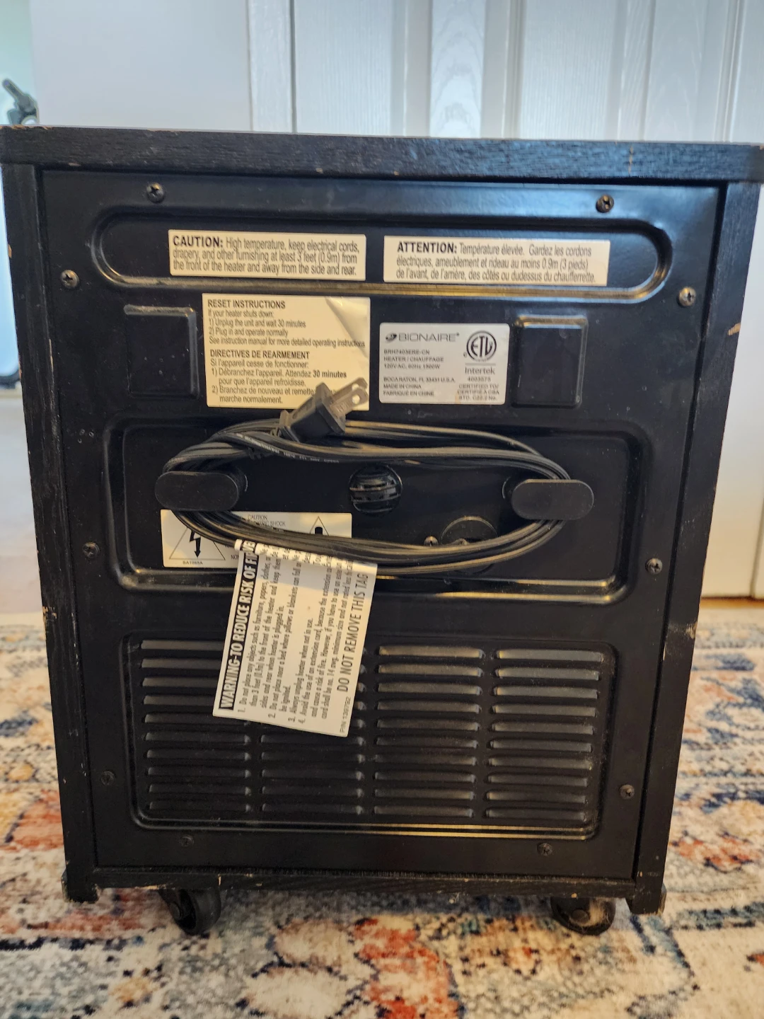 Bionaire Infrared Heater - photo 5