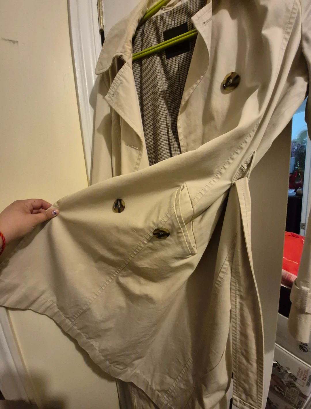 Weekend MaxMara Beige Trench Coat - photo 5
