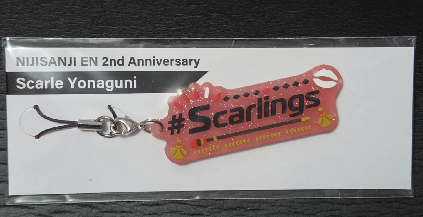 NIJISANJI EN Scarle Yonaguni #Scarlings Keychain