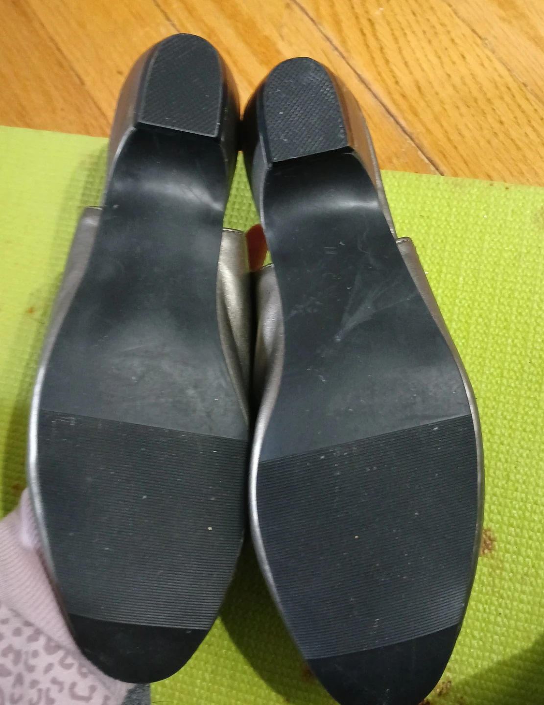 Brash Steps Slingback Shoes - Size 7M - Metallic Silver - photo 3