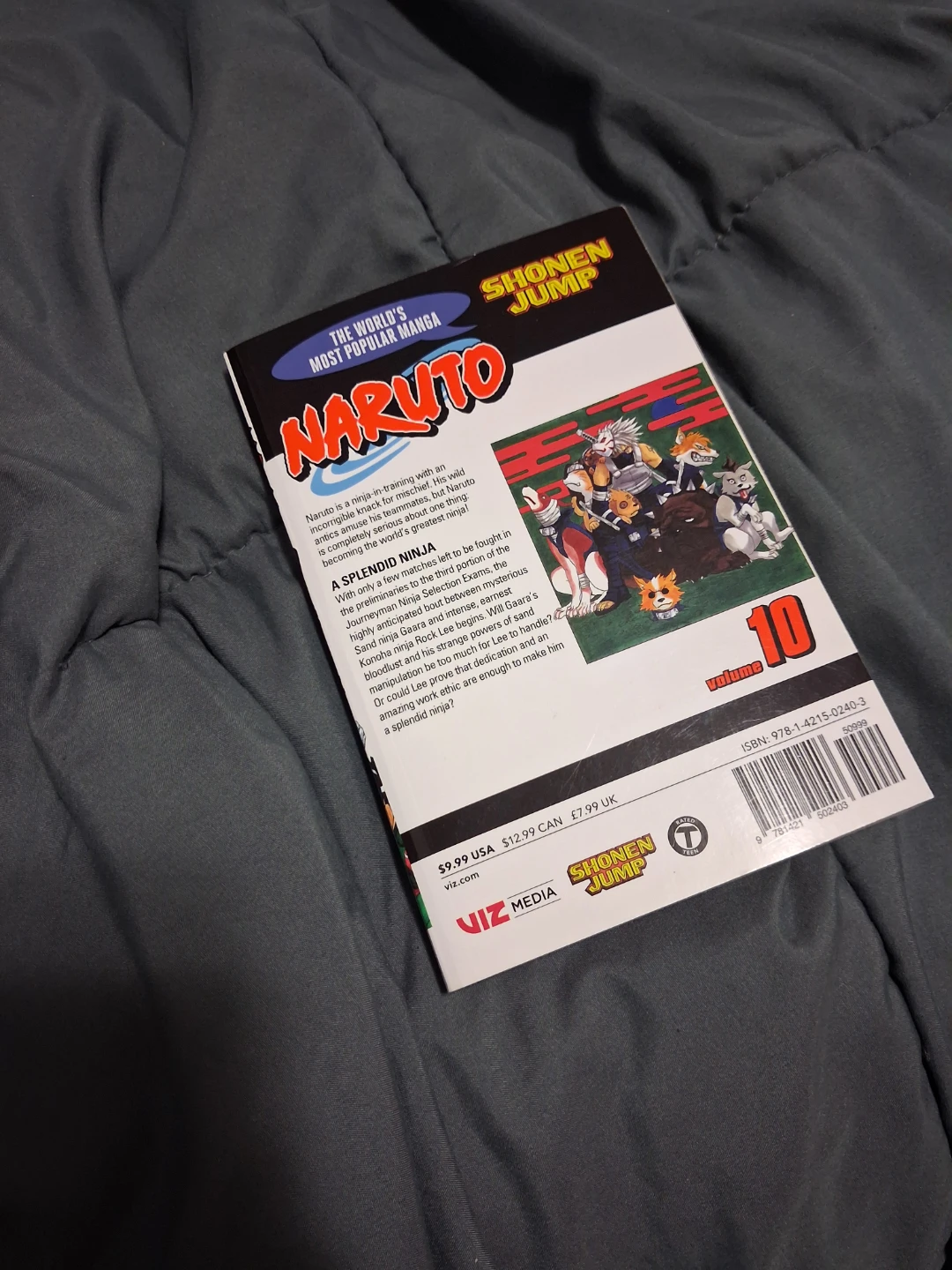 Naruto Manga Volume 10 - photo 2