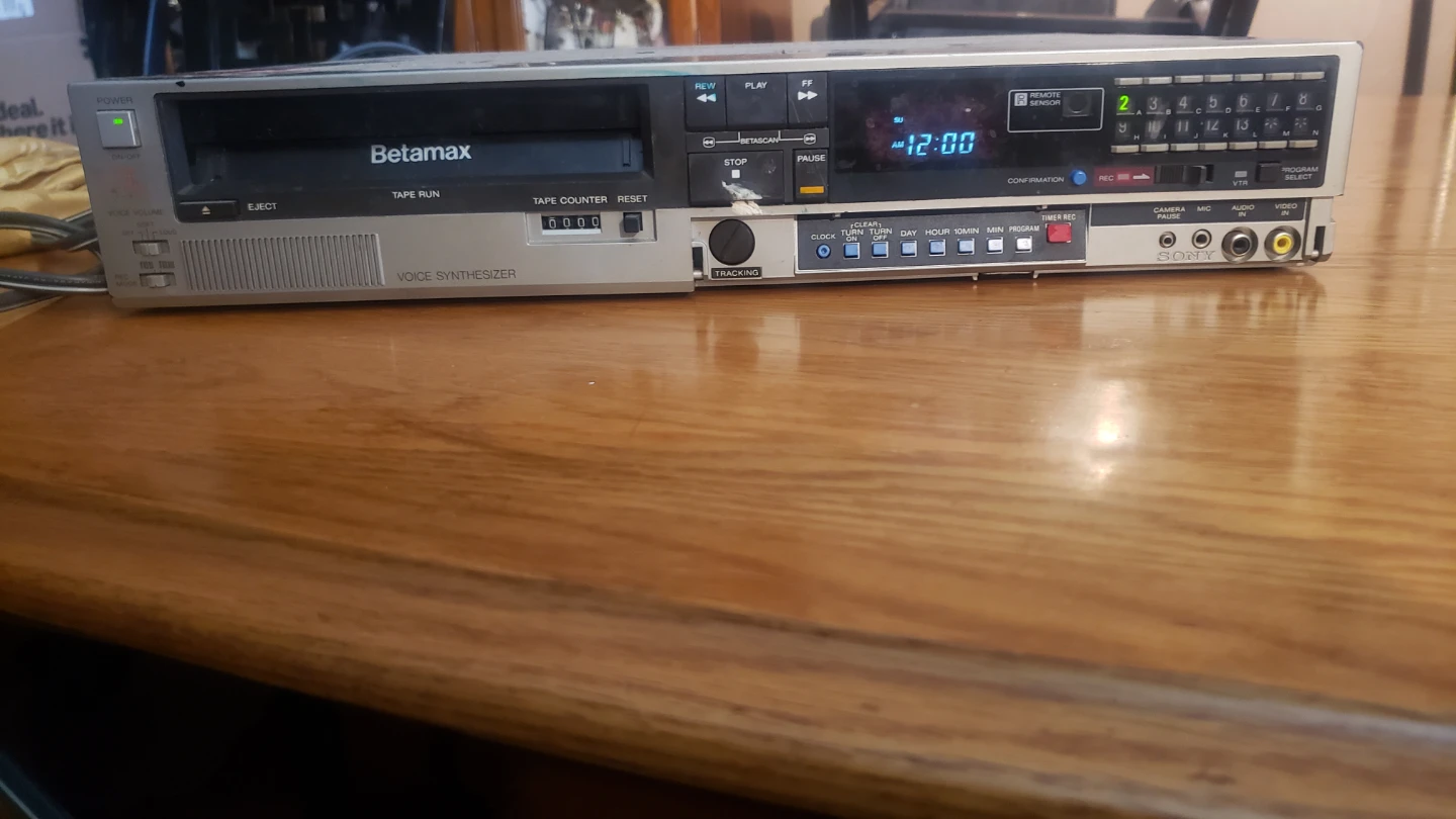 Sony Betamax Voice Synthesizer as is