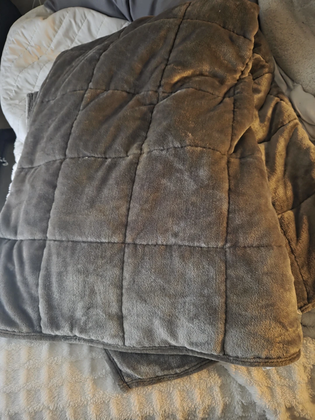 Grey Weighted Blanket size double