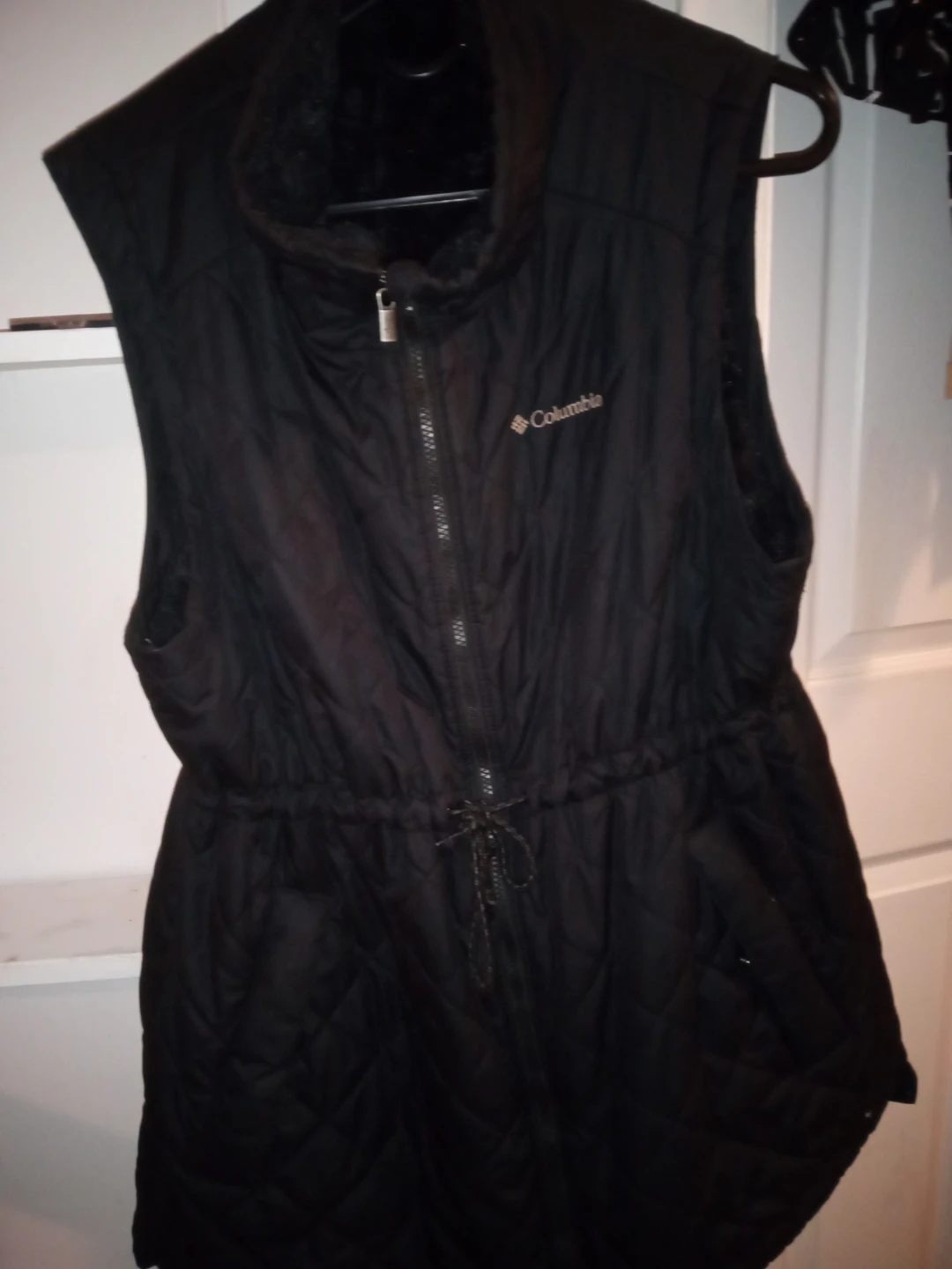 Columbia Black Puffer Vest