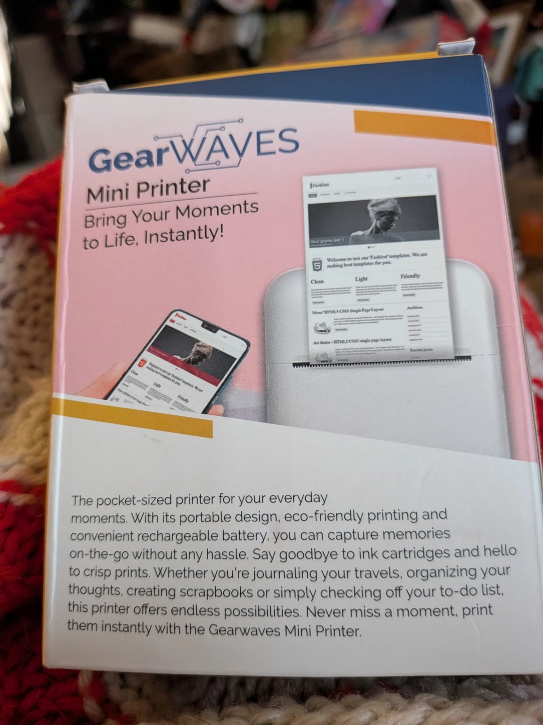 GearWAVES Mini Printer - photo 2