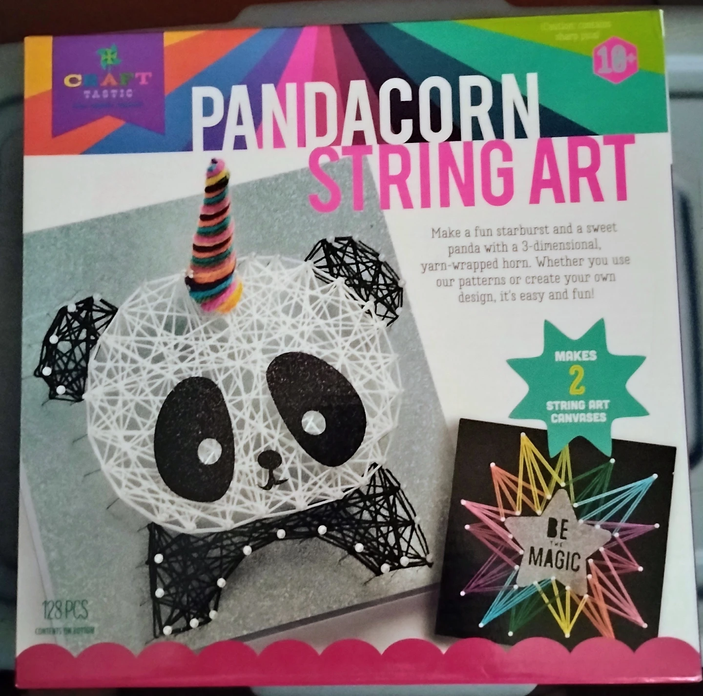 Craft Tastic Pandacorn String Art Kit