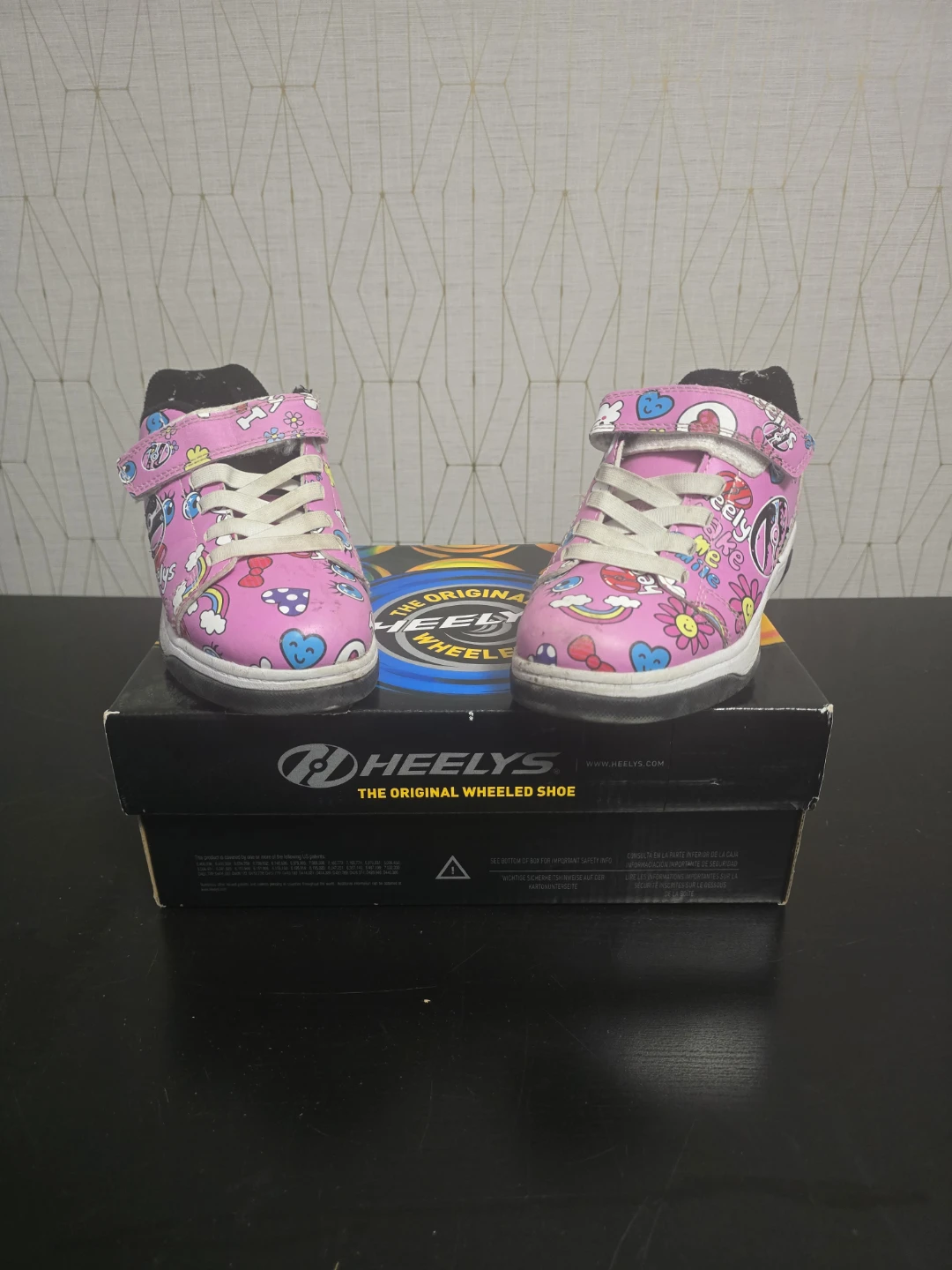 Heelys Youth 2 Dual Up X2 Wheeled Shoes Pink