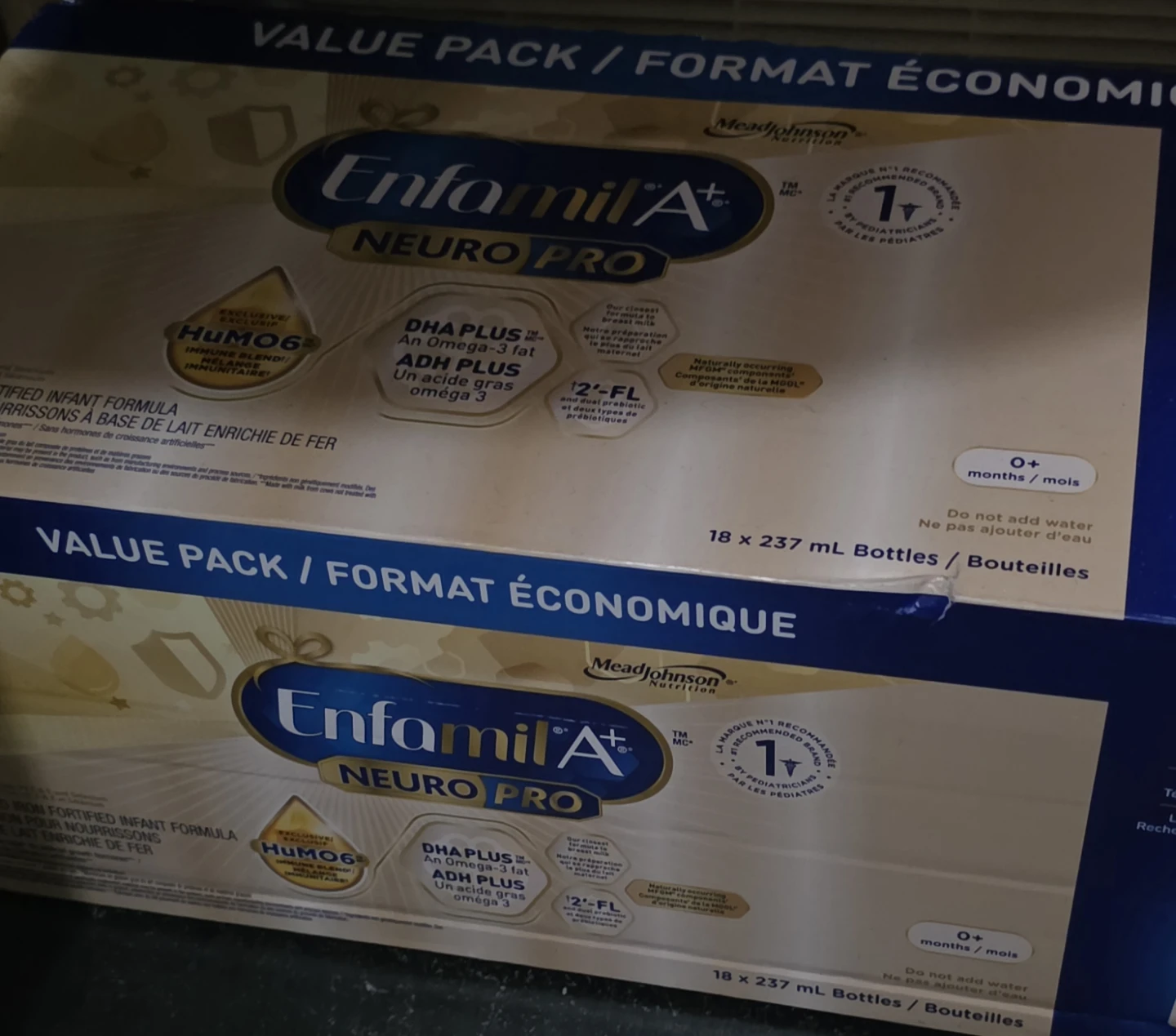 Enfamil A+ Neuro Pro Infant Formula 18 x 237 mL Bottles