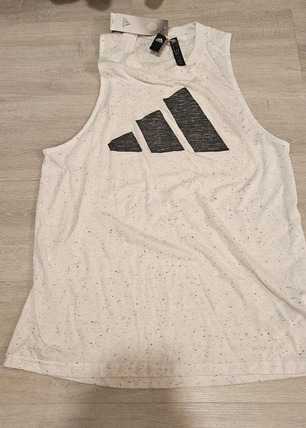 Adidas Training Tank Tops - Black, Mint, White Speckled