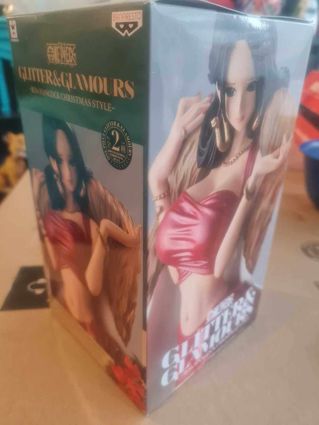 One Piece Glitter & Glamours Boa Hancock Christmas Style Figure - photo 2