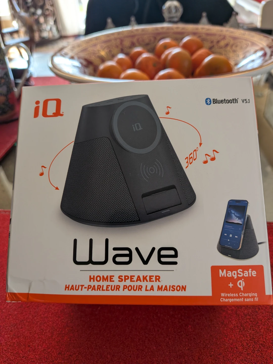 iQ Wave Home Speaker with MagSafe & Wireless Charging