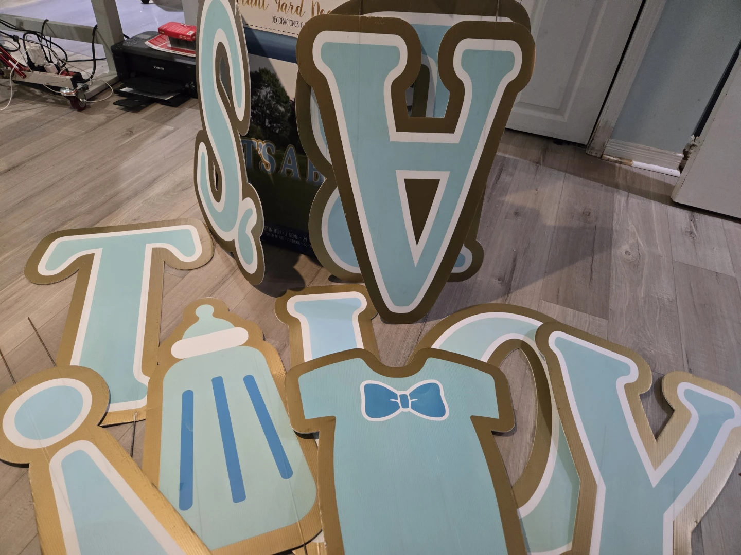 Baby outdoor decorations