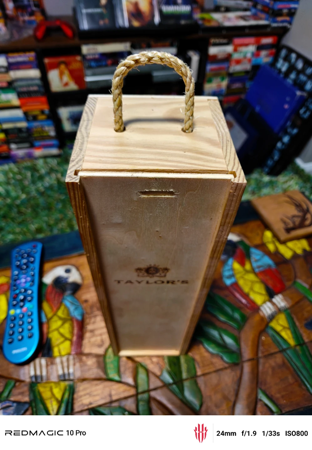 Vintage Rare 1994 Taylor's Fladgate Wooden Collectors Box - photo 3