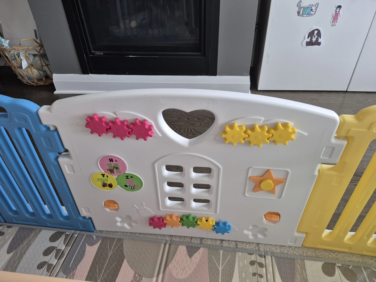 Multi-colour Plastic Playpen for Babies - photo 2
