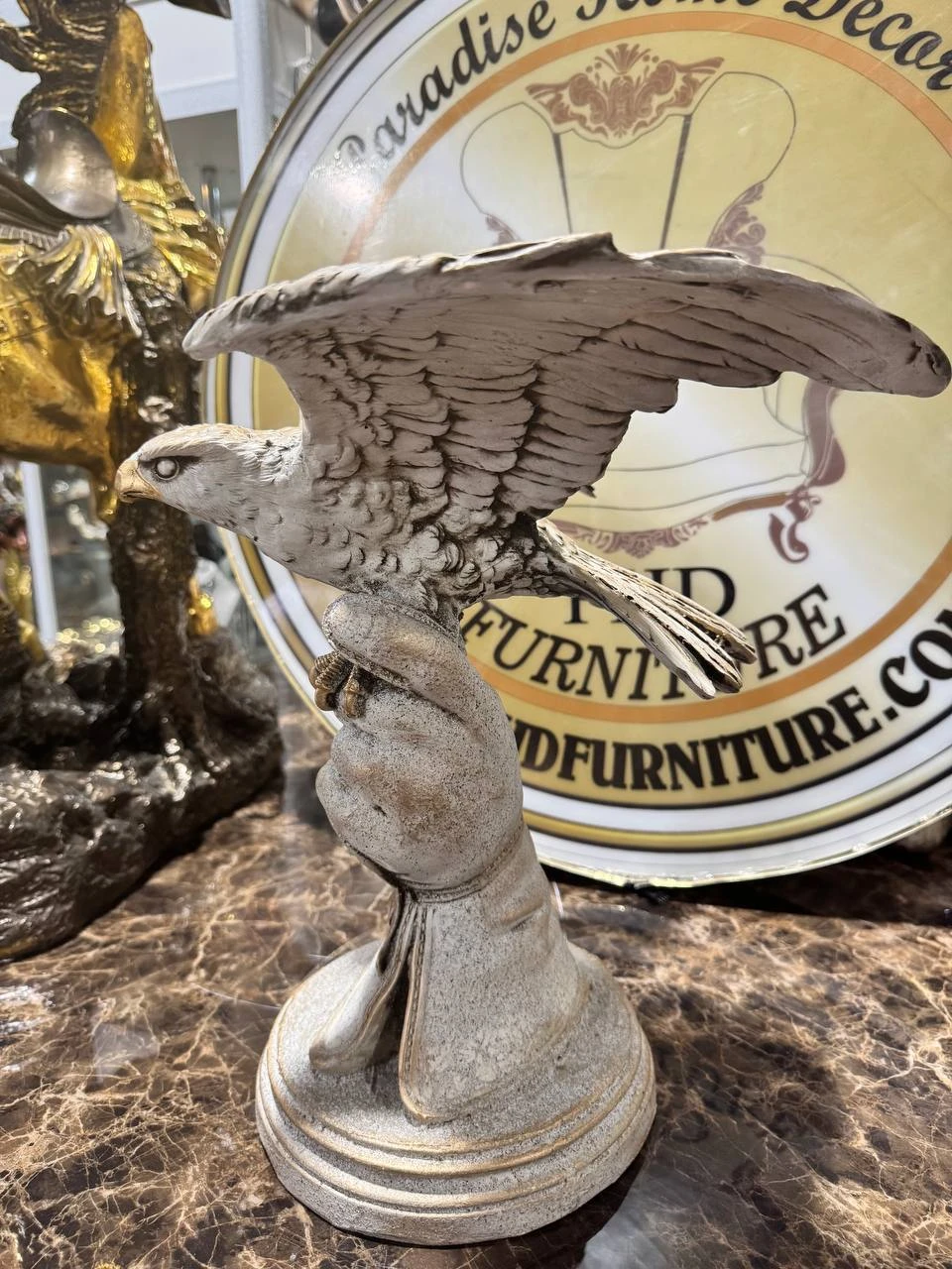Eagle Figurine Sculpture