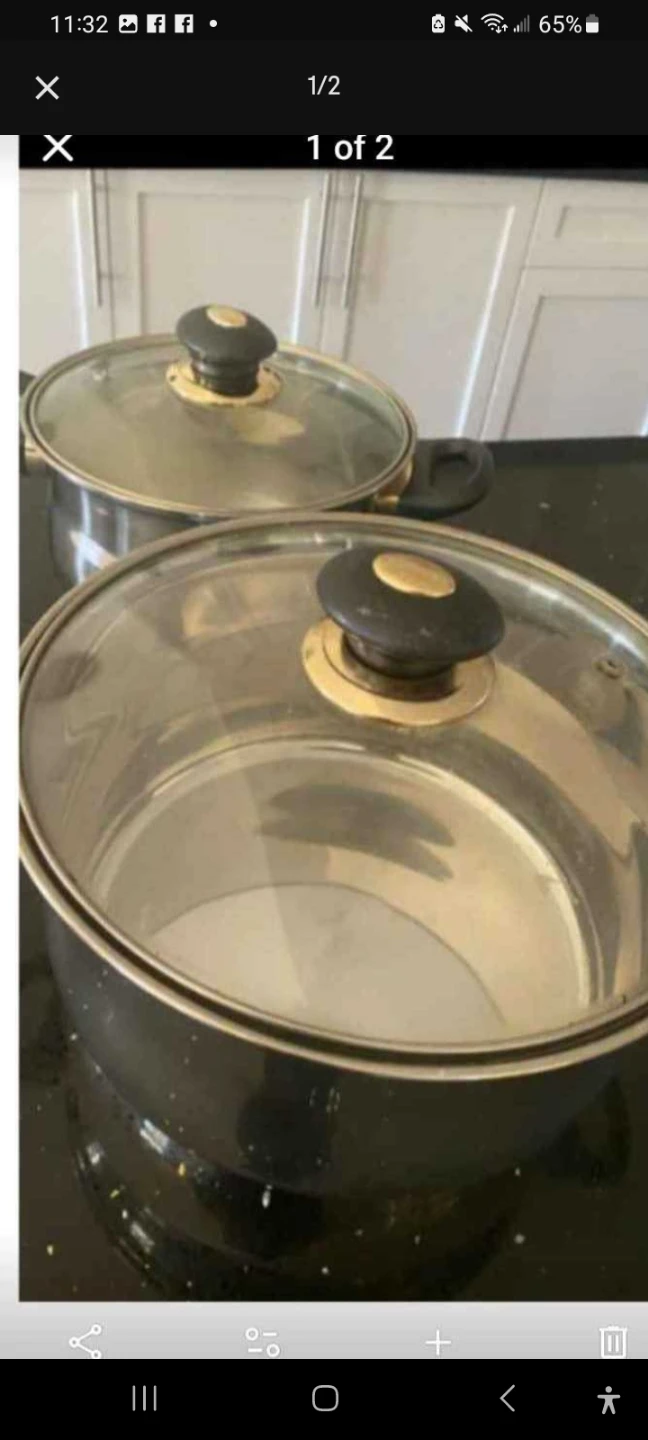 Cuisine Euro Chef Pots with Lids mothers day gift 🎁