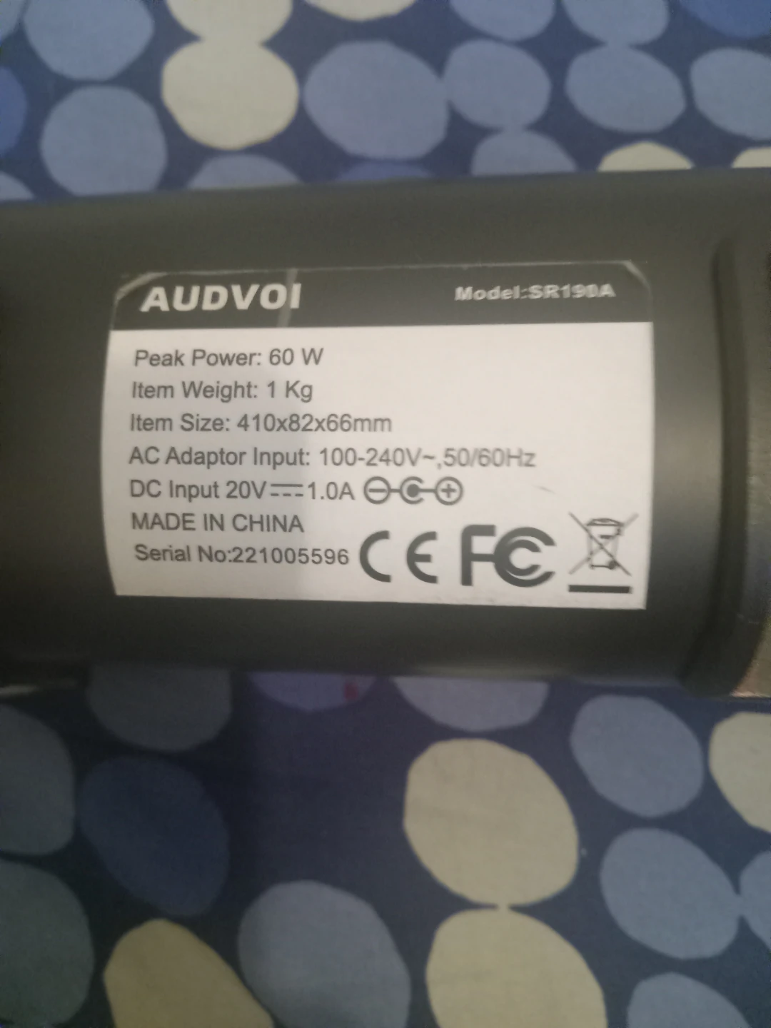 AUDVOI SR190A Soundbar with Remote - photo 3