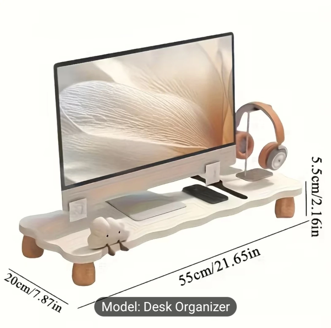 Monitor Stand Cloud Shape