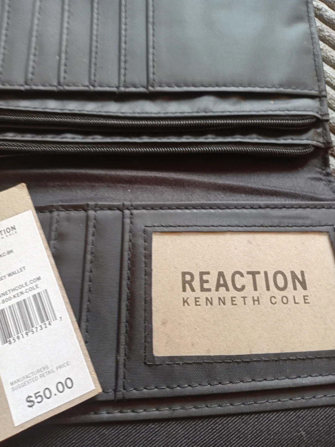 Reaction Kenneth Cole Black Whitney Wallet - photo 4