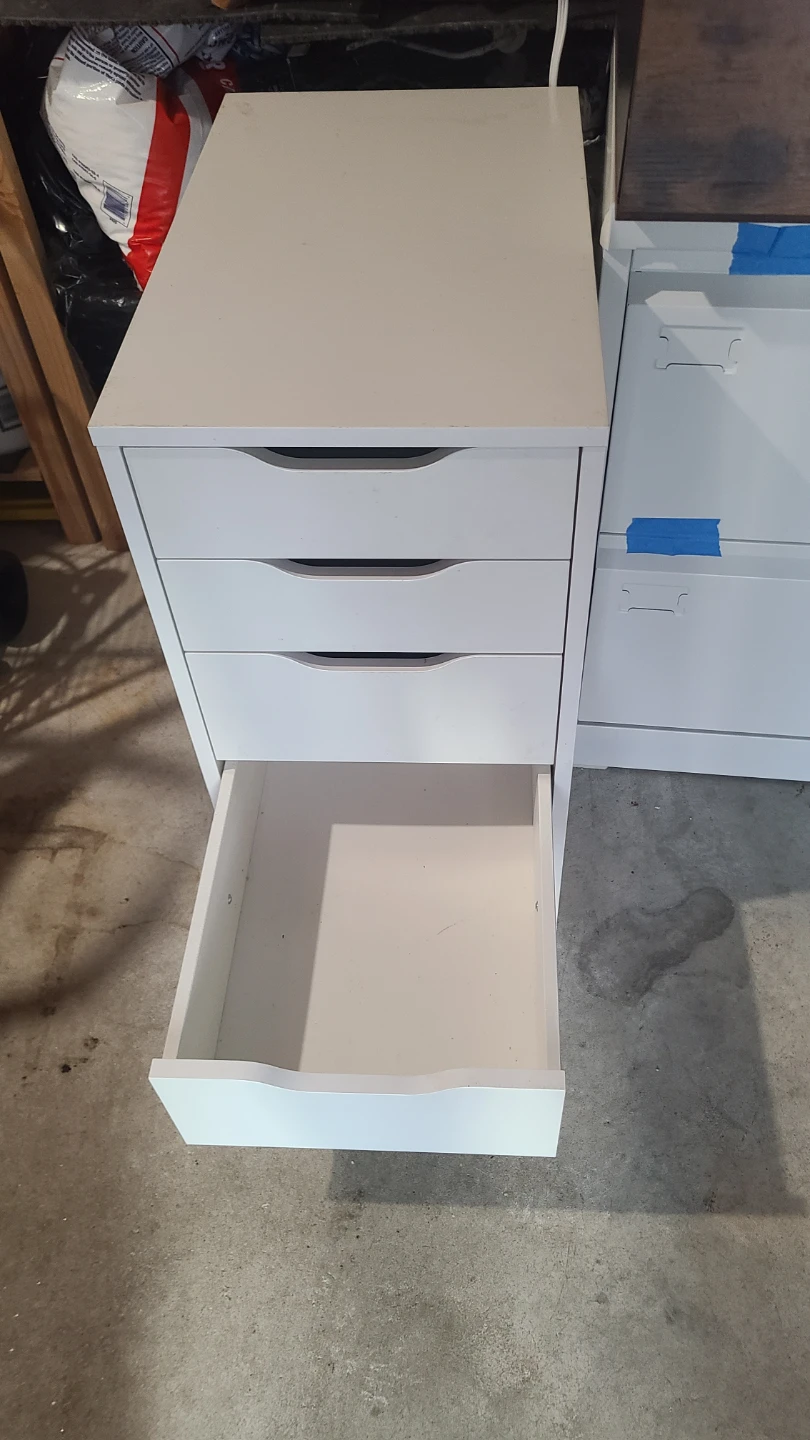 IKEA ALEX 5-drawer chest, white - photo 2