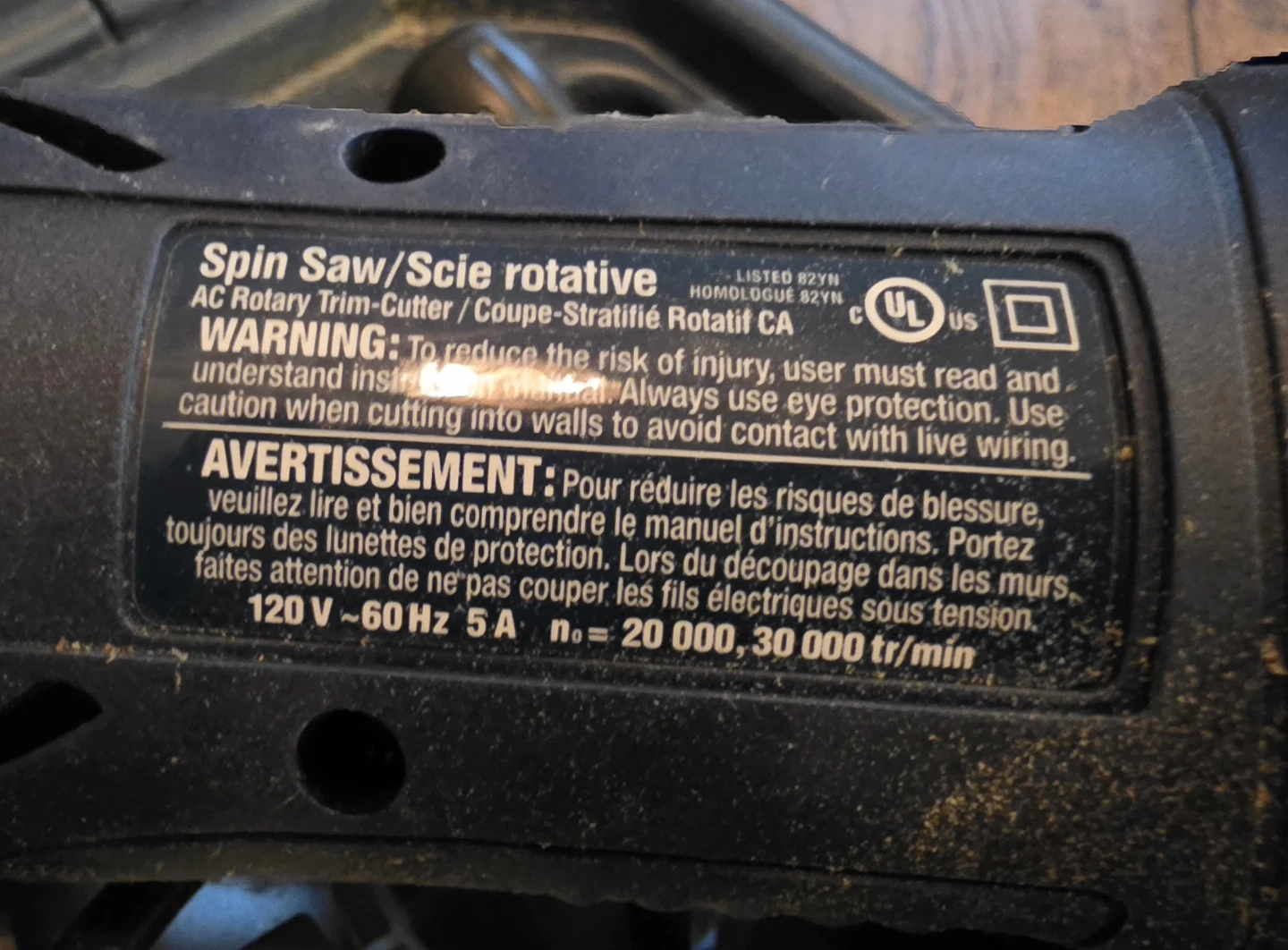 Mastercraft Spin Saw Rotary Trim Cutter - photo 2
