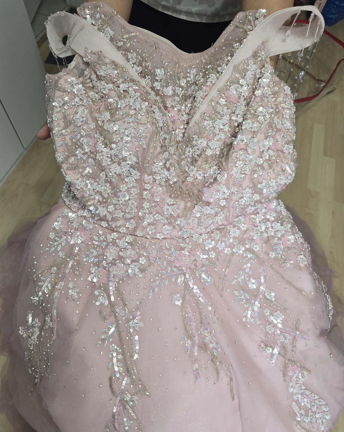 Designer Reception/Party Gown/Lehnga With Flare For Sale - New - photo 3