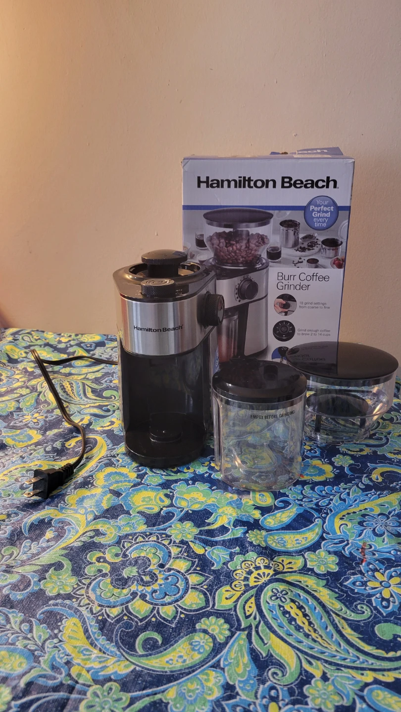 Hamilton Beach Burr Coffee Grinder - photo 4