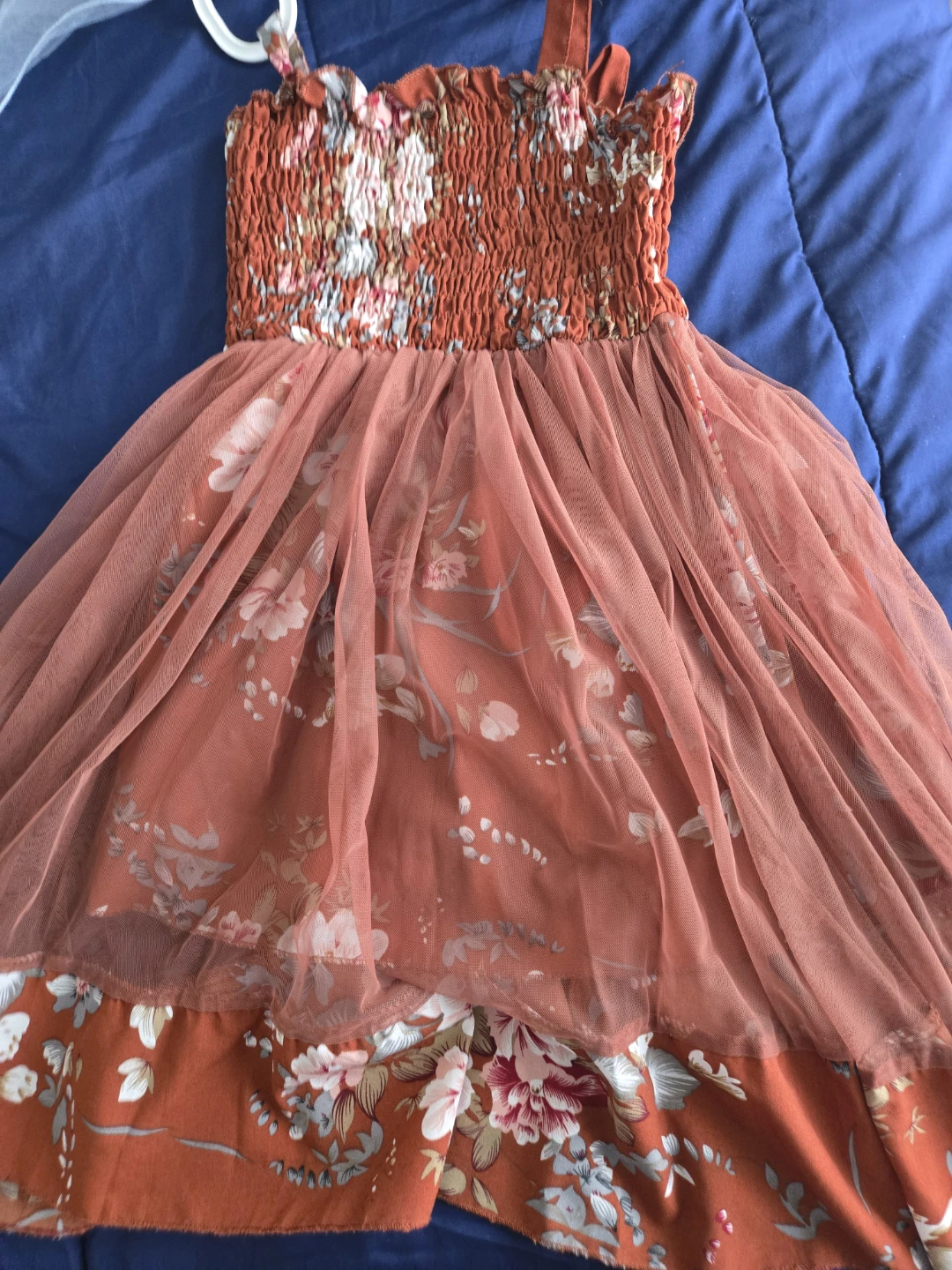 Floral dress 100 size