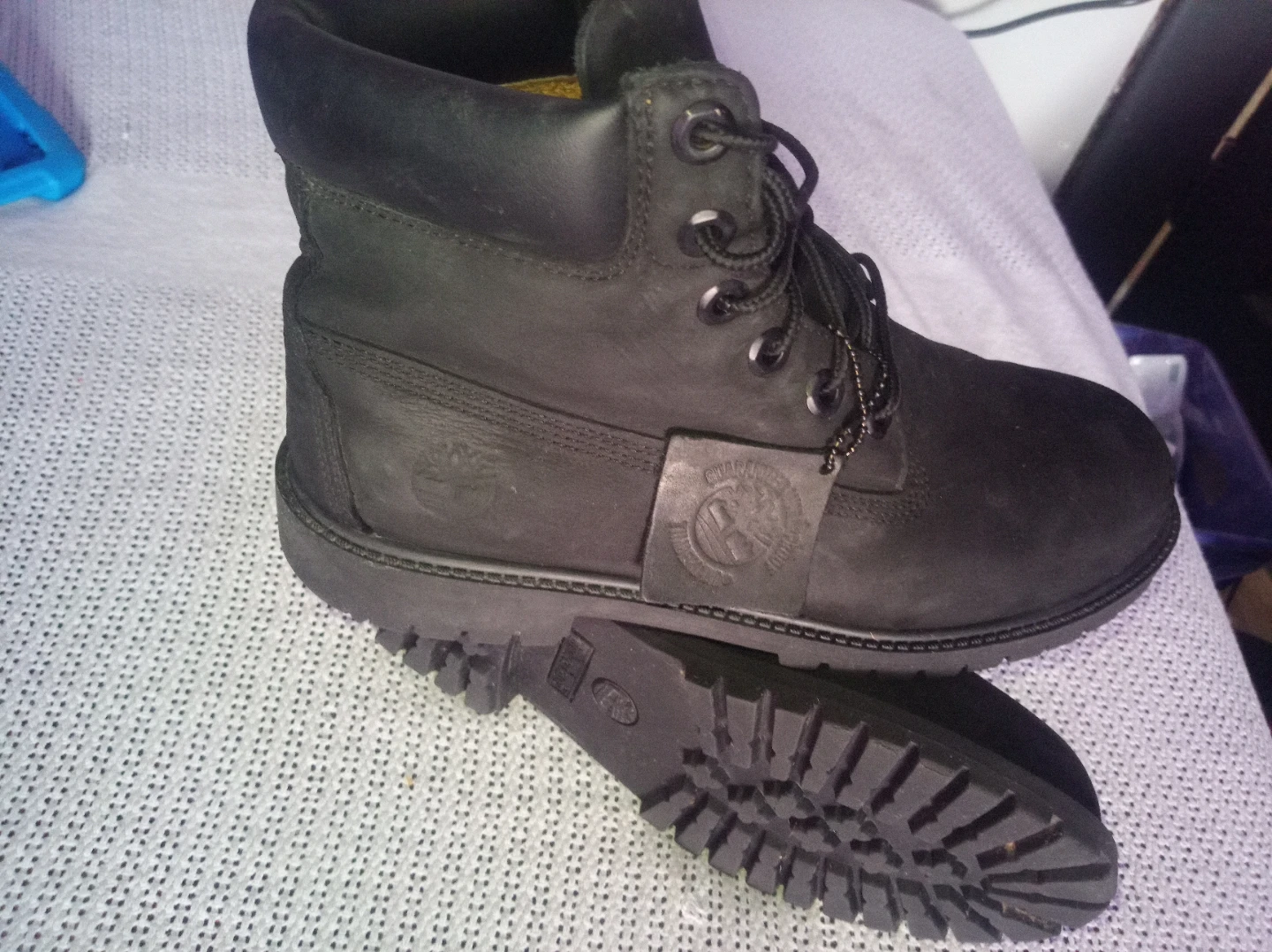 Black Timberland Boots