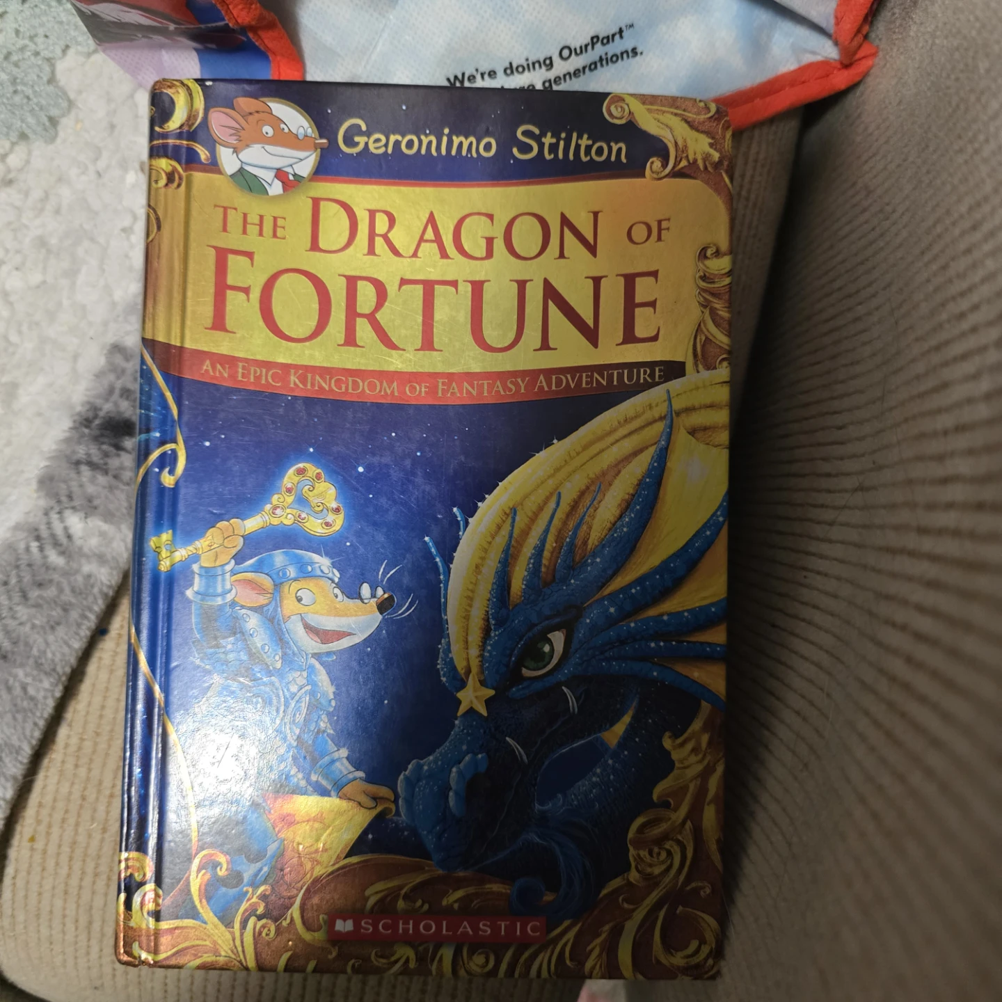 Geronimo Stilton The Dragon of Fortune Book
