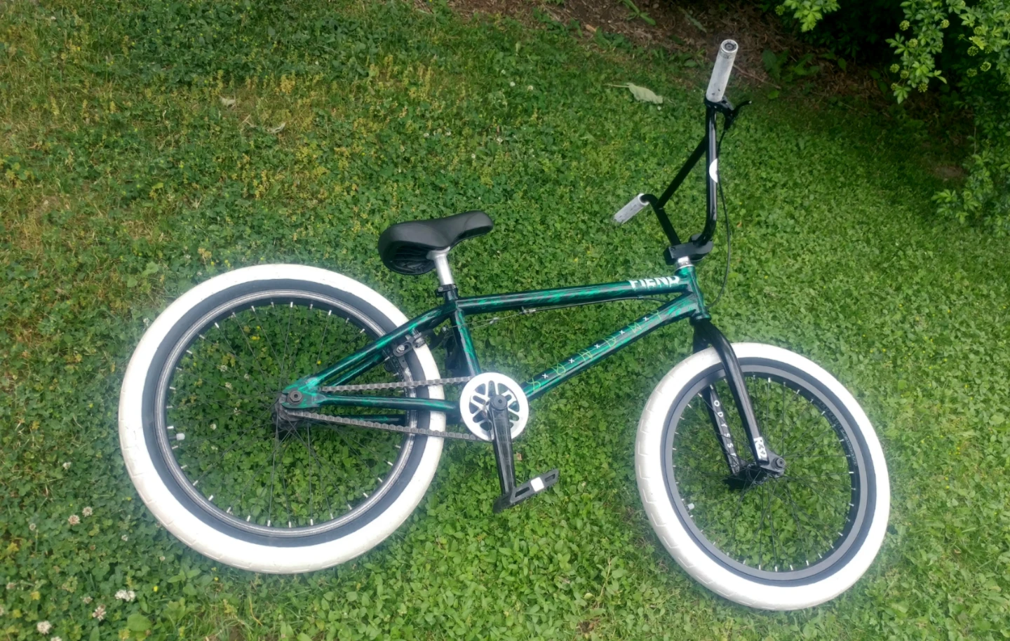 Green BMX Bike